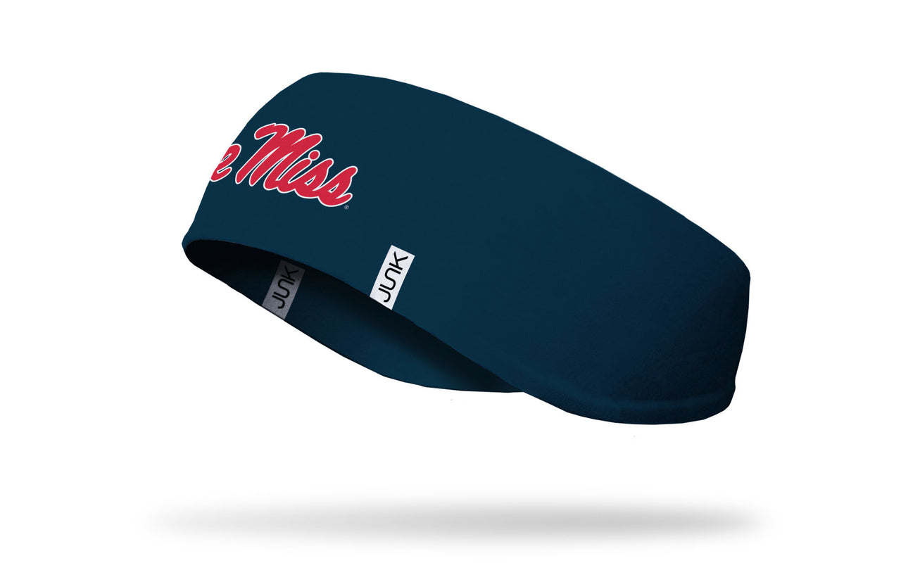 University of Mississippi: Logo Navy Ear Warmer - View 1