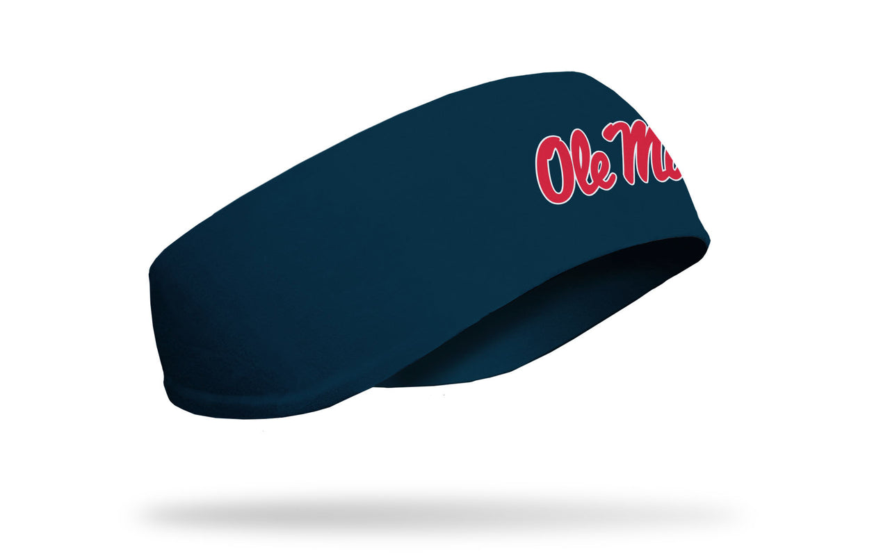 University of Mississippi: Logo Navy Ear Warmer - View 2