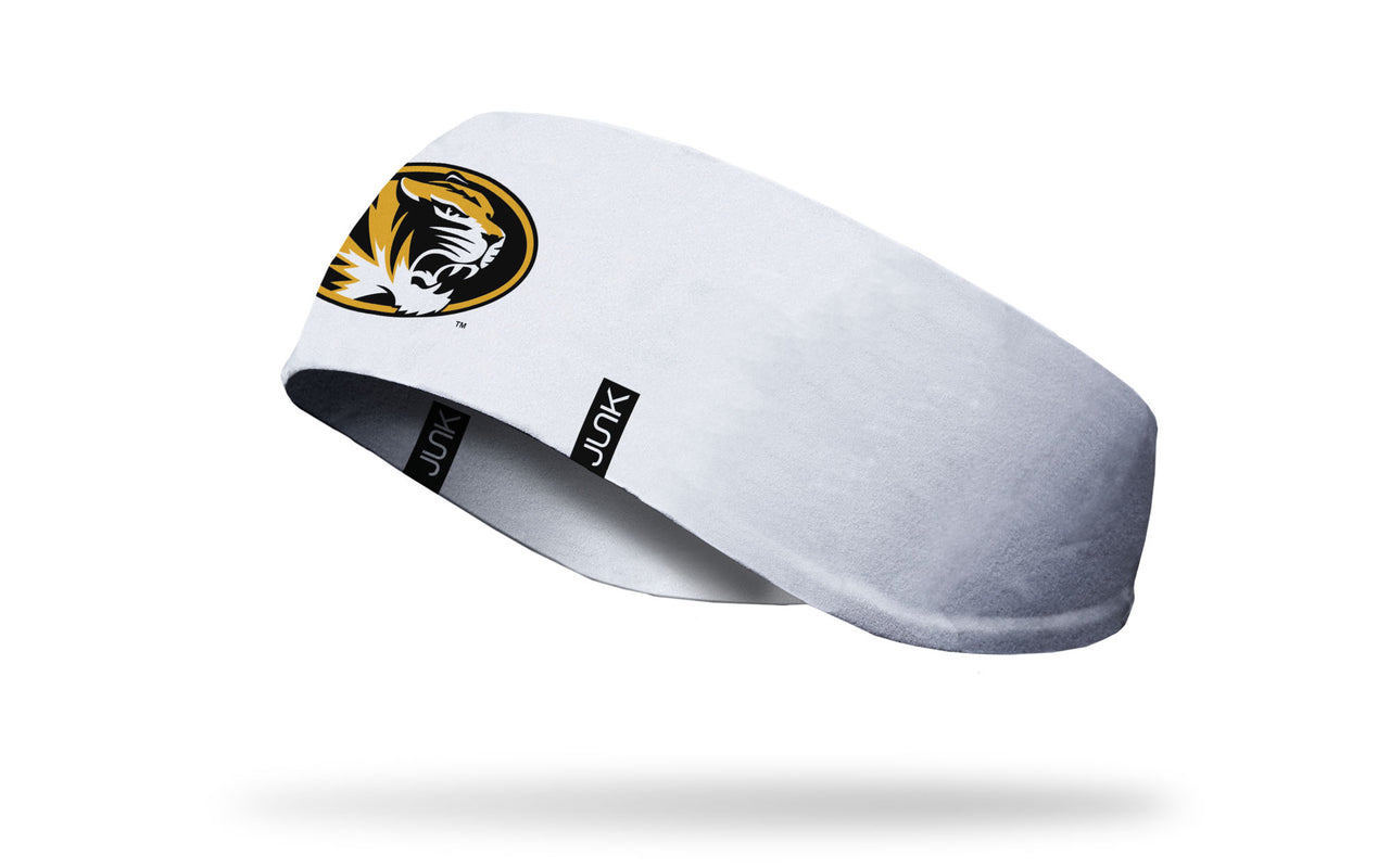 University of Missouri: Logo White Ear Warmer - View 1