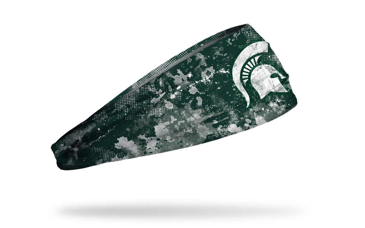 Michigan State University: Grunge Green Big Bang Lite Headband - View 2