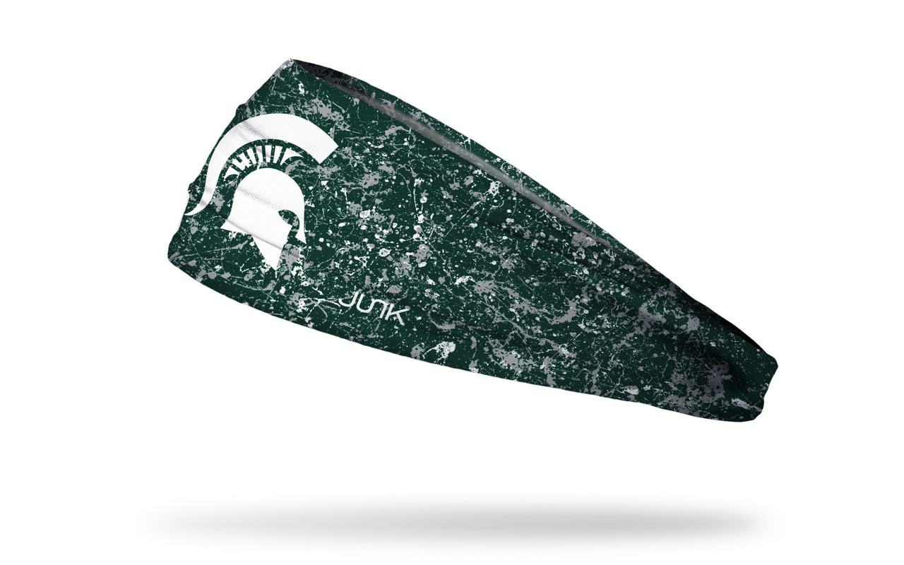 Michigan State University: Splatter Green Big Bang Lite Headband - View 1