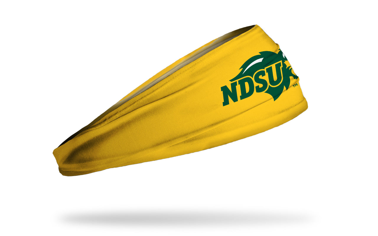 North Dakota State University: Logo Gold Big Bang Lite Headband - View 2