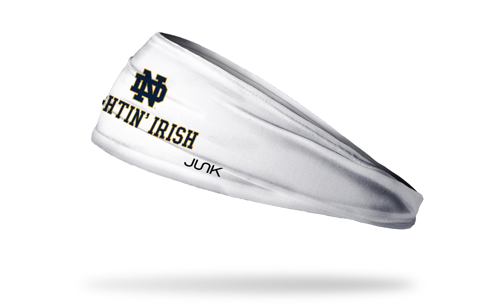 University of Notre Dame: Fightin' Irish White Big Bang Lite Headband - View 1