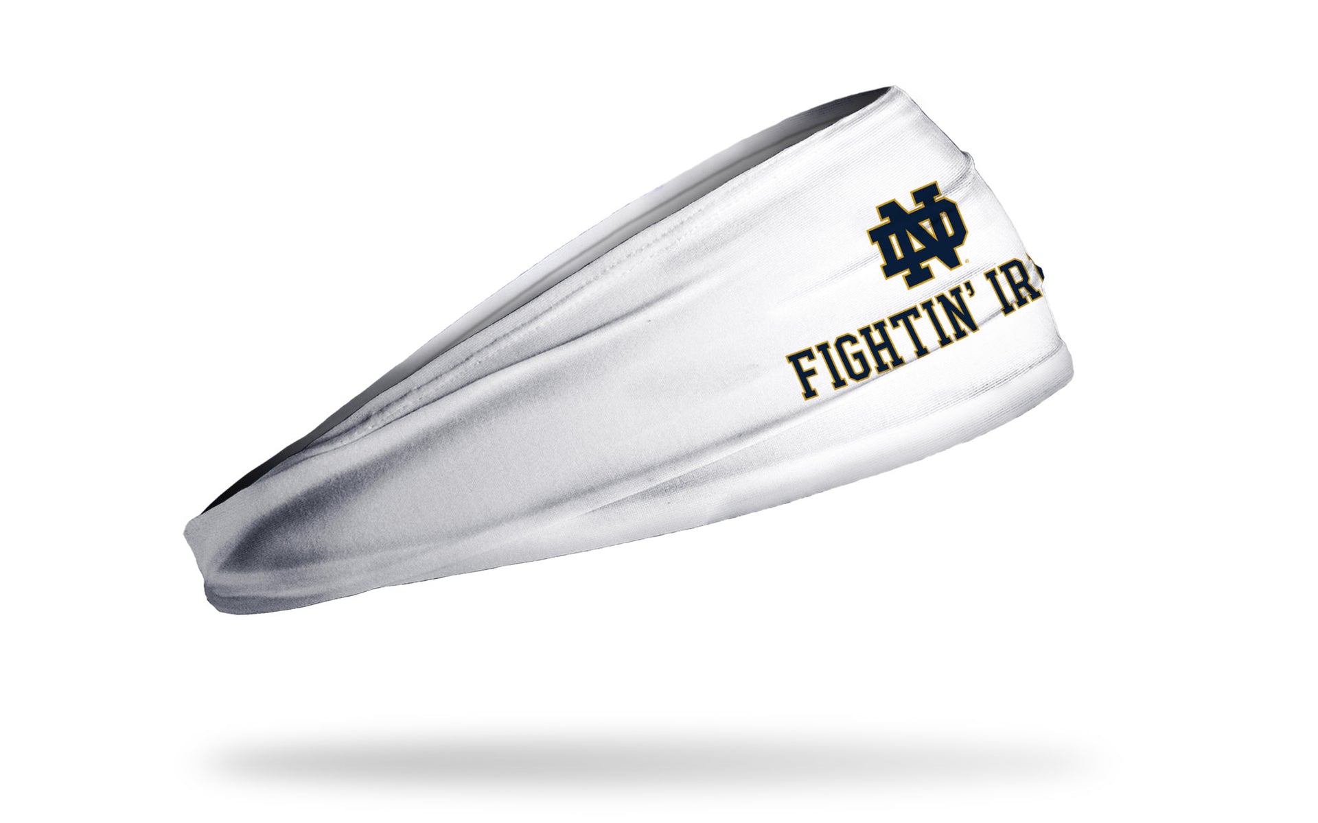 University of Notre Dame: Fightin' Irish White Big Bang Lite Headband - View 2