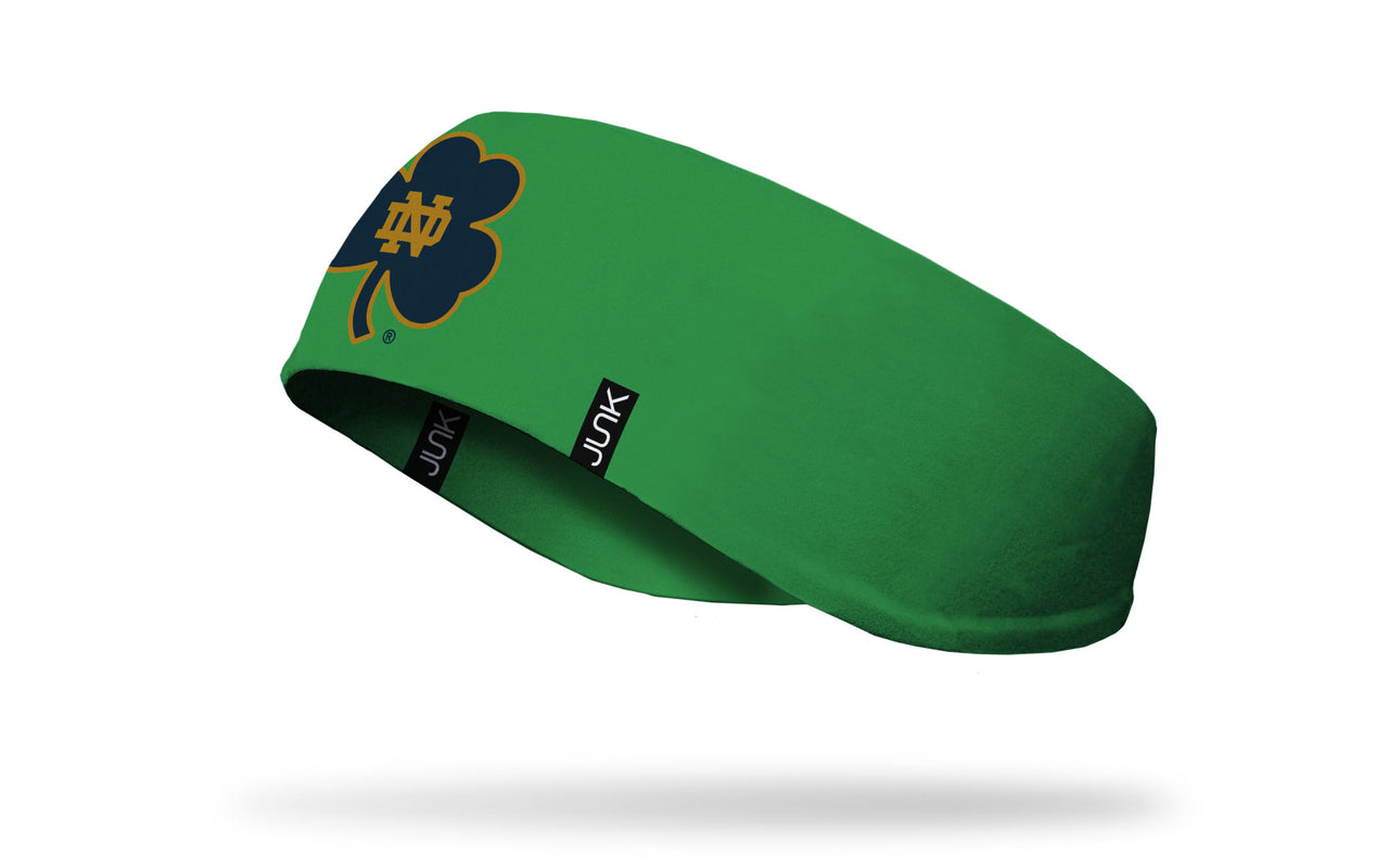 University of Notre Dame: Shamrock Green Ear Warmer - View 1