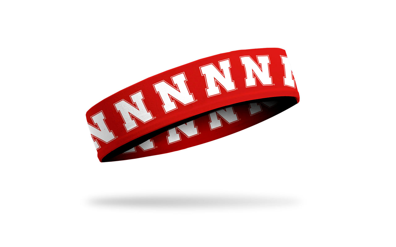 University of Nebraska: Logo Red Baller Headband - View 2