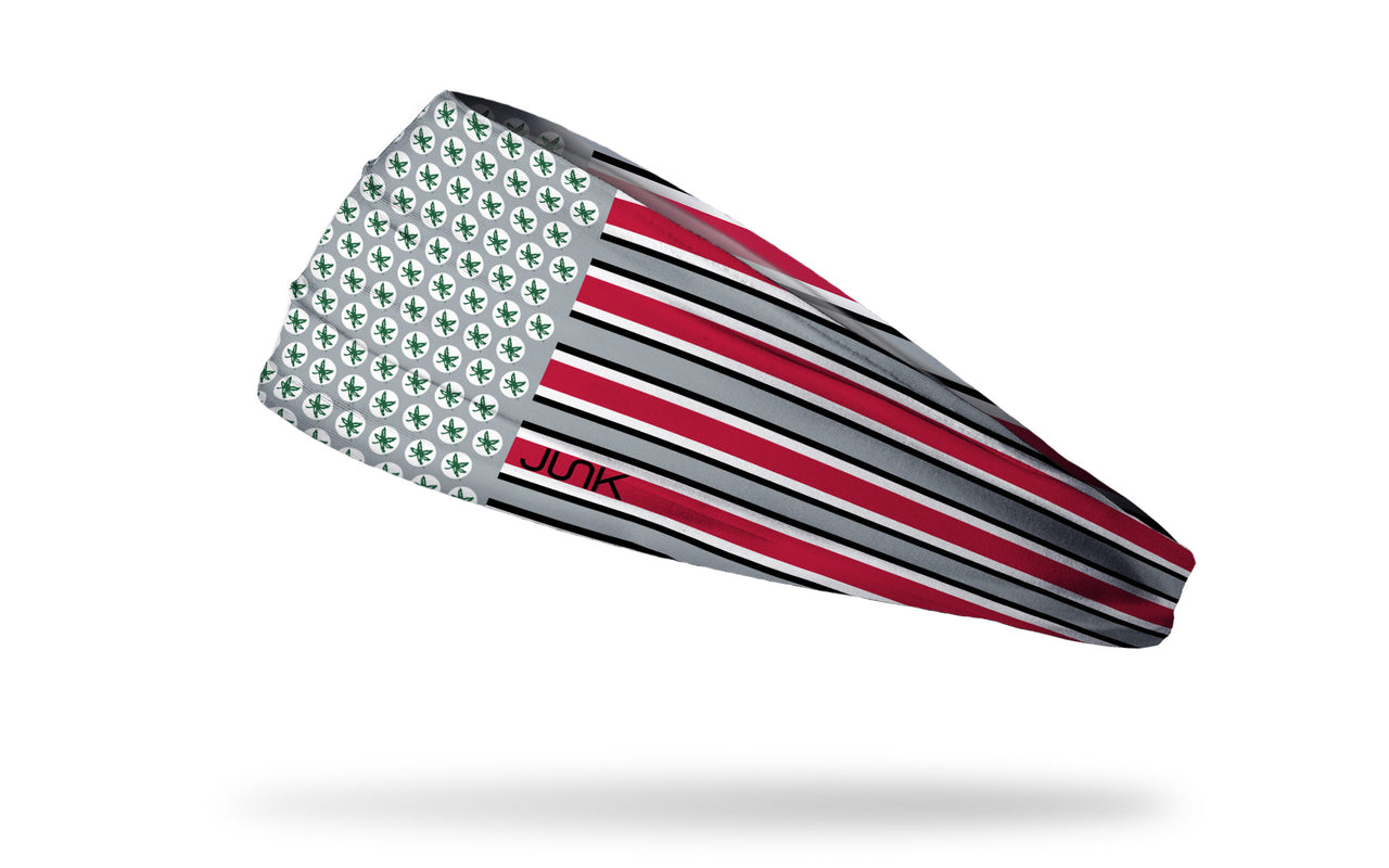 Ohio State: Buckeyes Flag Big Bang Lite Headband - View 1