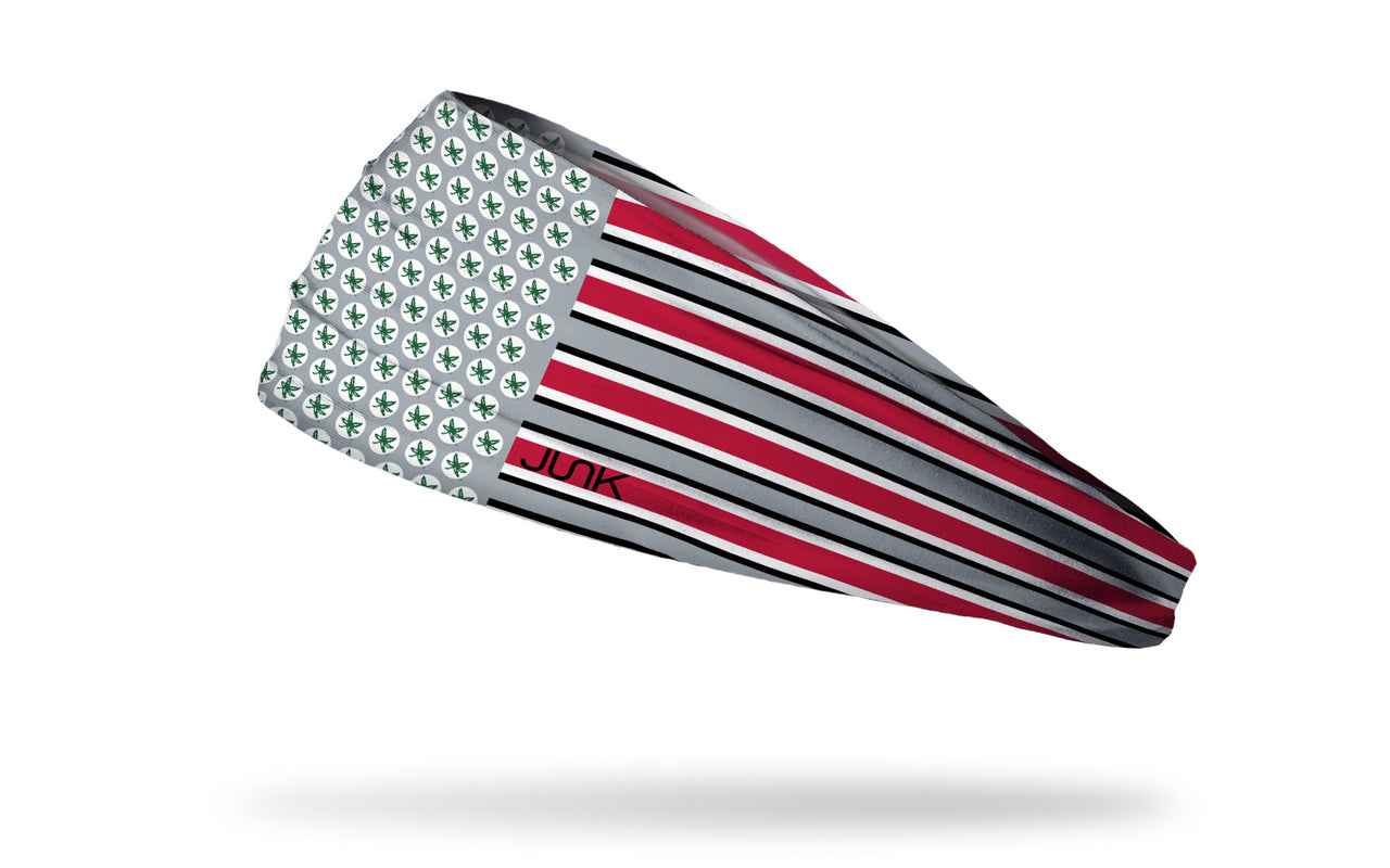 Ohio State: Buckeyes Flag Headband - View 1