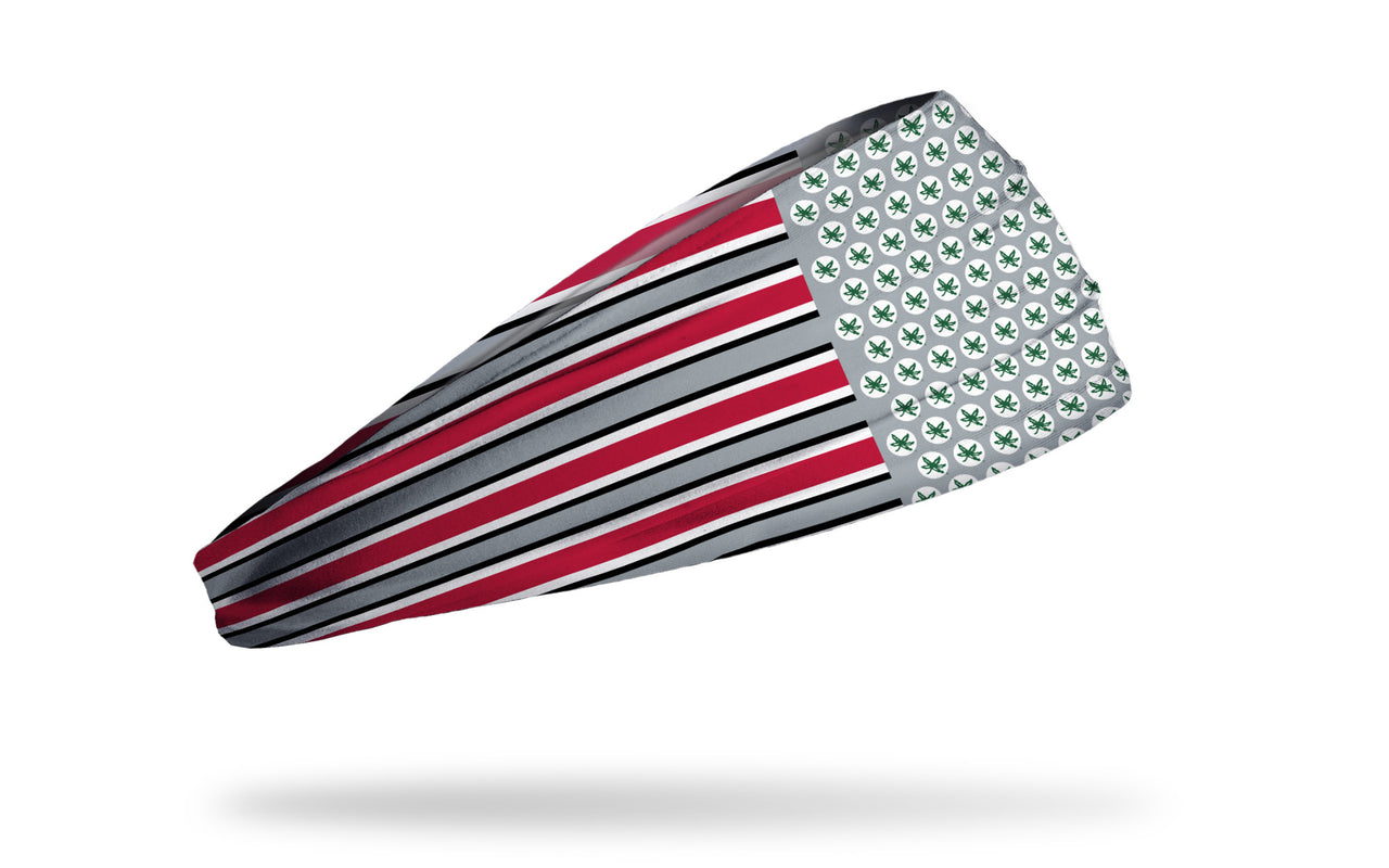 Ohio State: Buckeyes Flag Big Bang Lite Headband - View 2