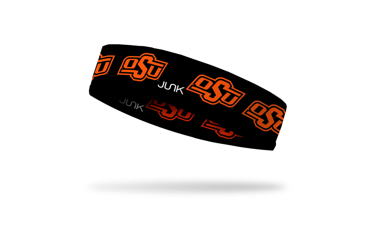 Oklahoma State University: Logo Black Baller Headband - View 1