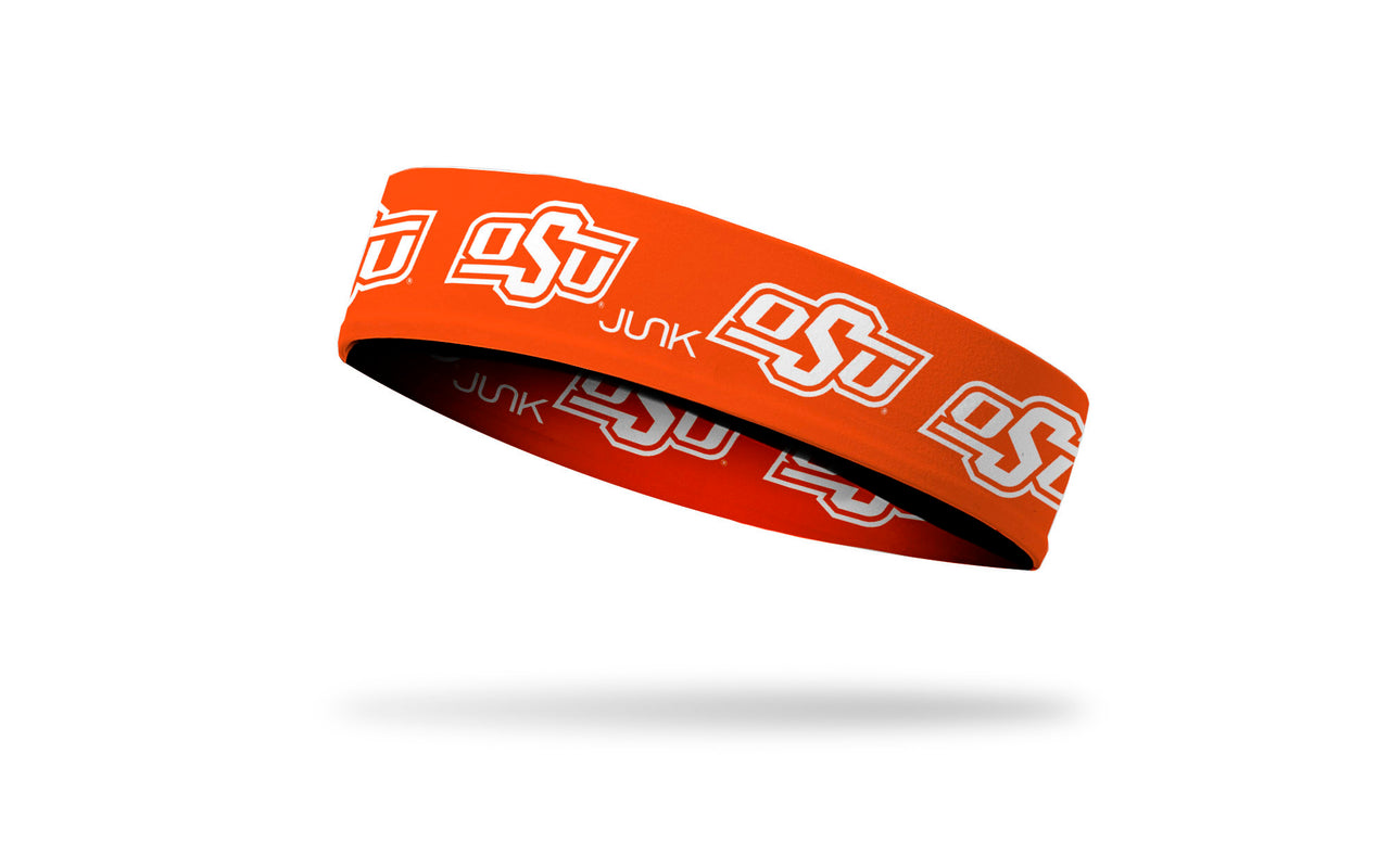 Oklahoma State University: Logo Orange Baller Headband - View 1