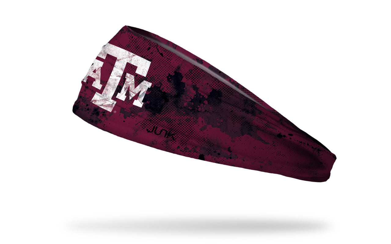 Texas A&M University: Grunge Maroon Big Bang Lite Headband - View 1