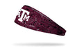 Texas A&M University: Splatter Maroon Big Bang Lite Headband - View 1