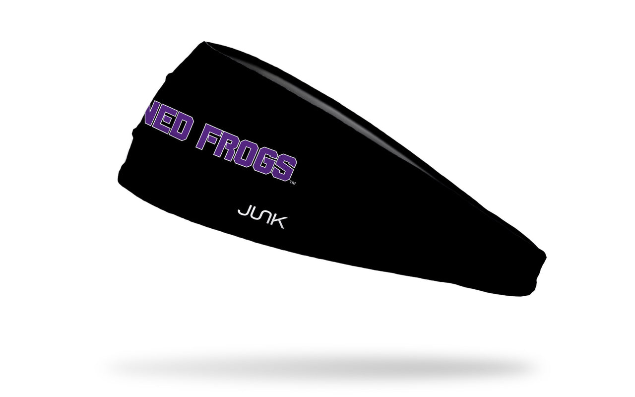 TCU: Horned Frogs Black Headband - View 1