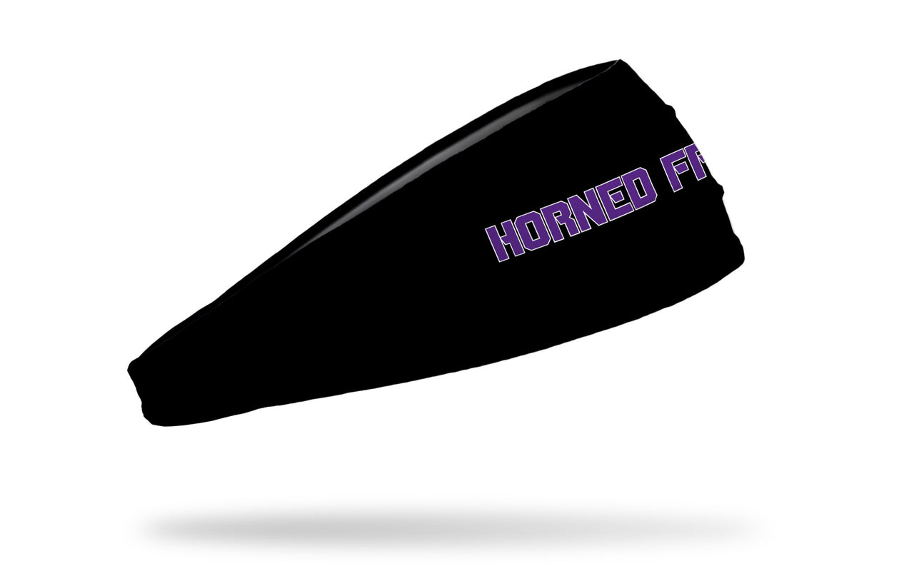 TCU: Horned Frogs Black Headband - View 2