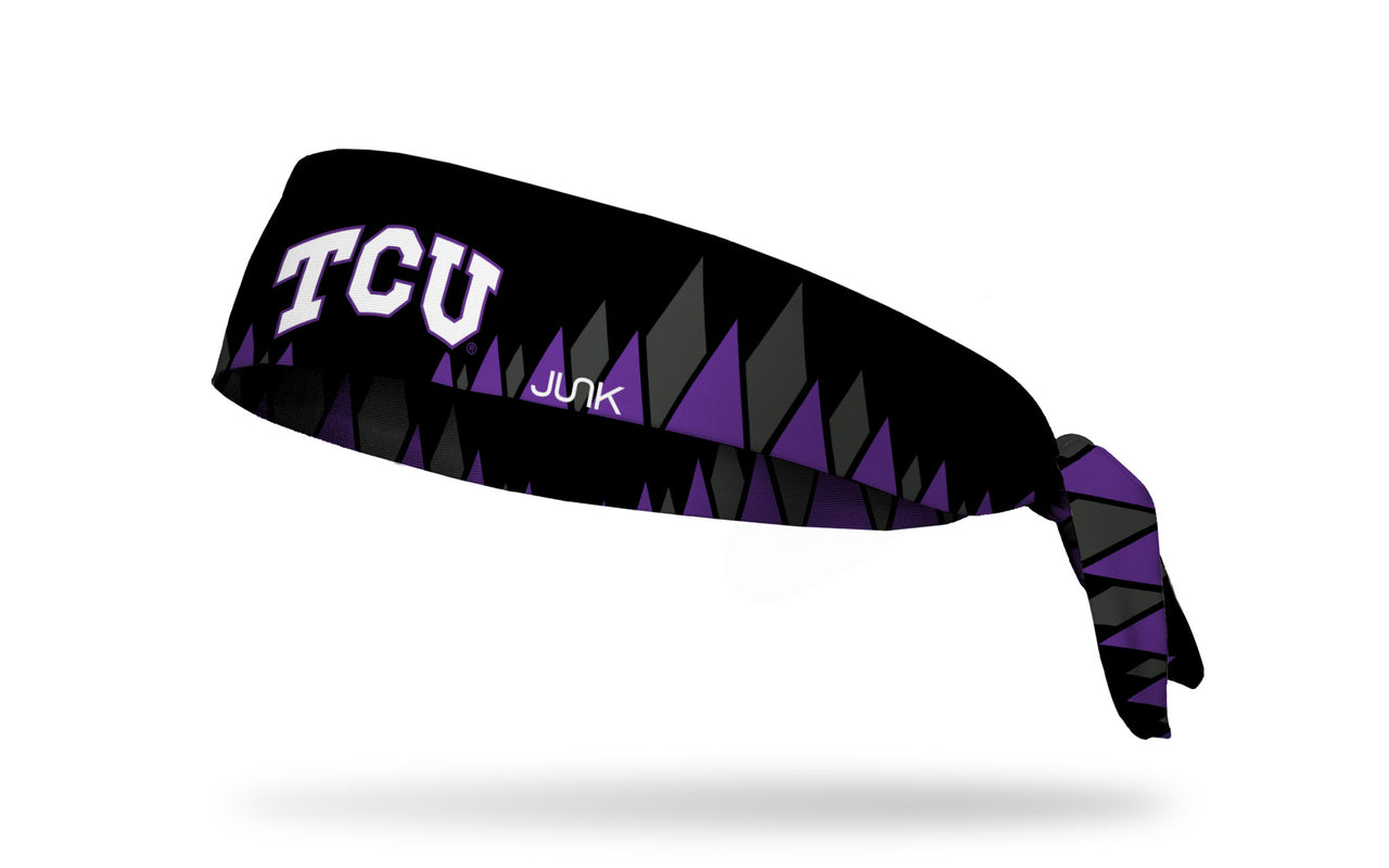 TCU: Jersey Flex Tie Headband - View 1