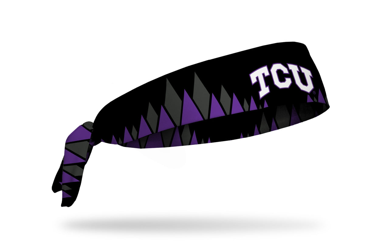 TCU: Jersey Flex Tie Headband - View 2