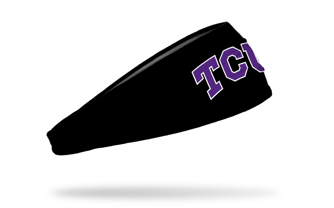 TCU: Logo Black Headband - View 2
