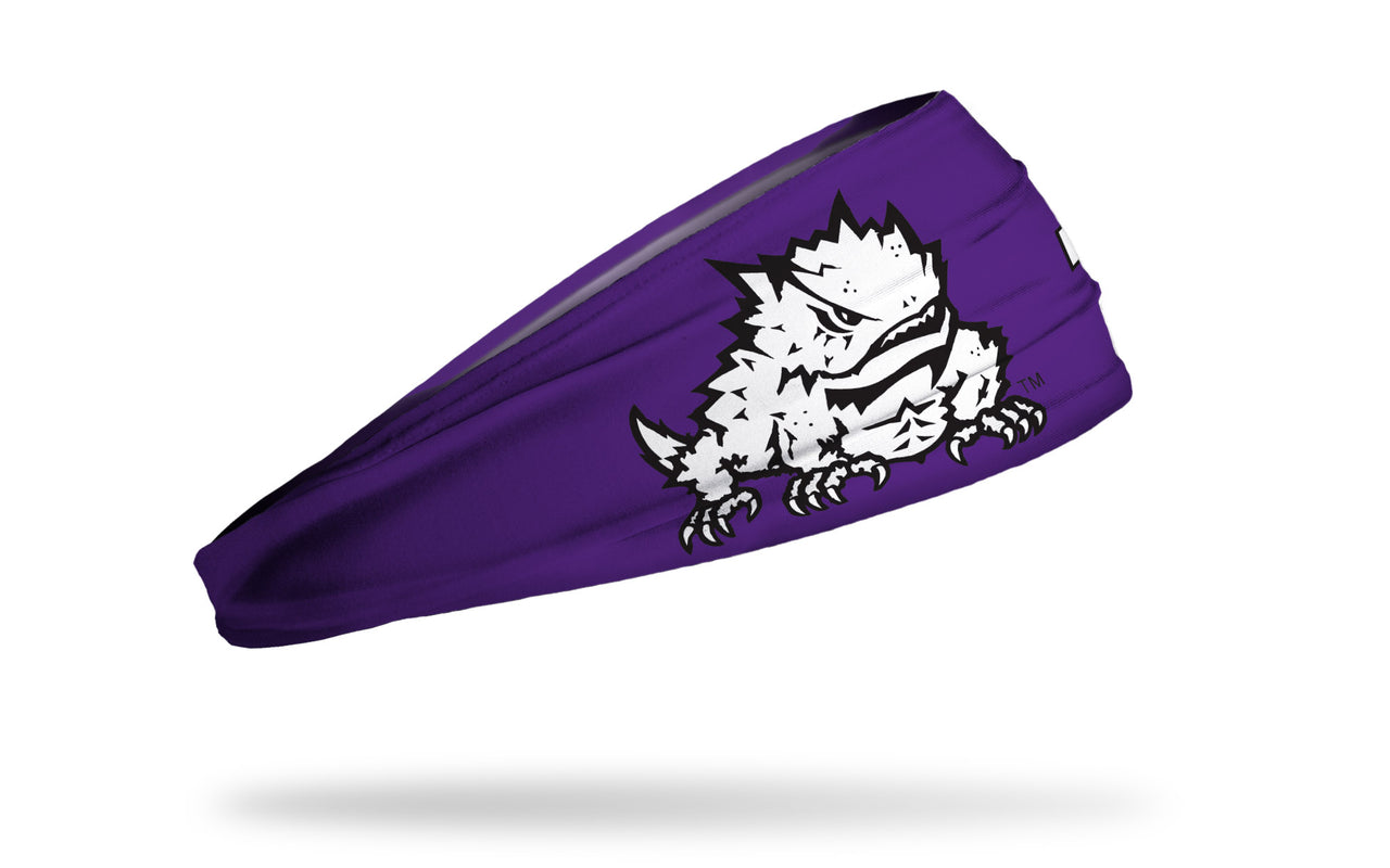 TCU: Oversized Frog Purple Big Bang Lite Headband - View 1