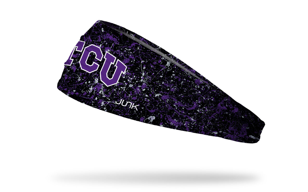 TCU: Splatter Black Headband - View 1