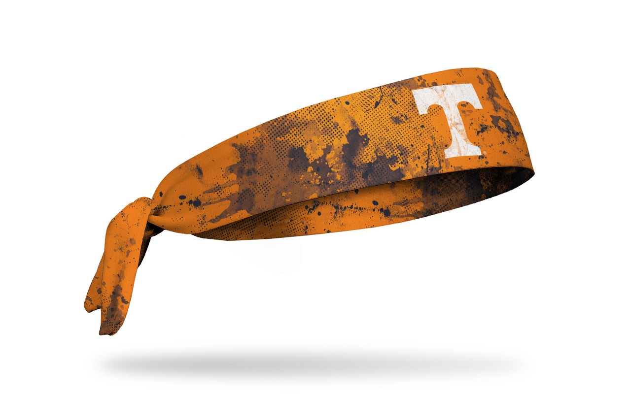 University of Tennessee: Grunge Orange Flex Tie Headband - View 2
