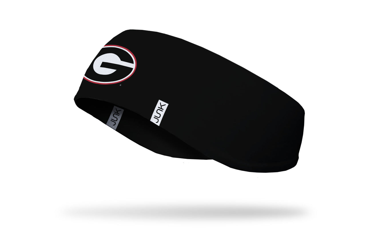 University of Georgia: Logo Black Ear Warmer - View 1