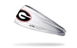 University of Georgia: Logo White Big Bang Lite Headband - View 1