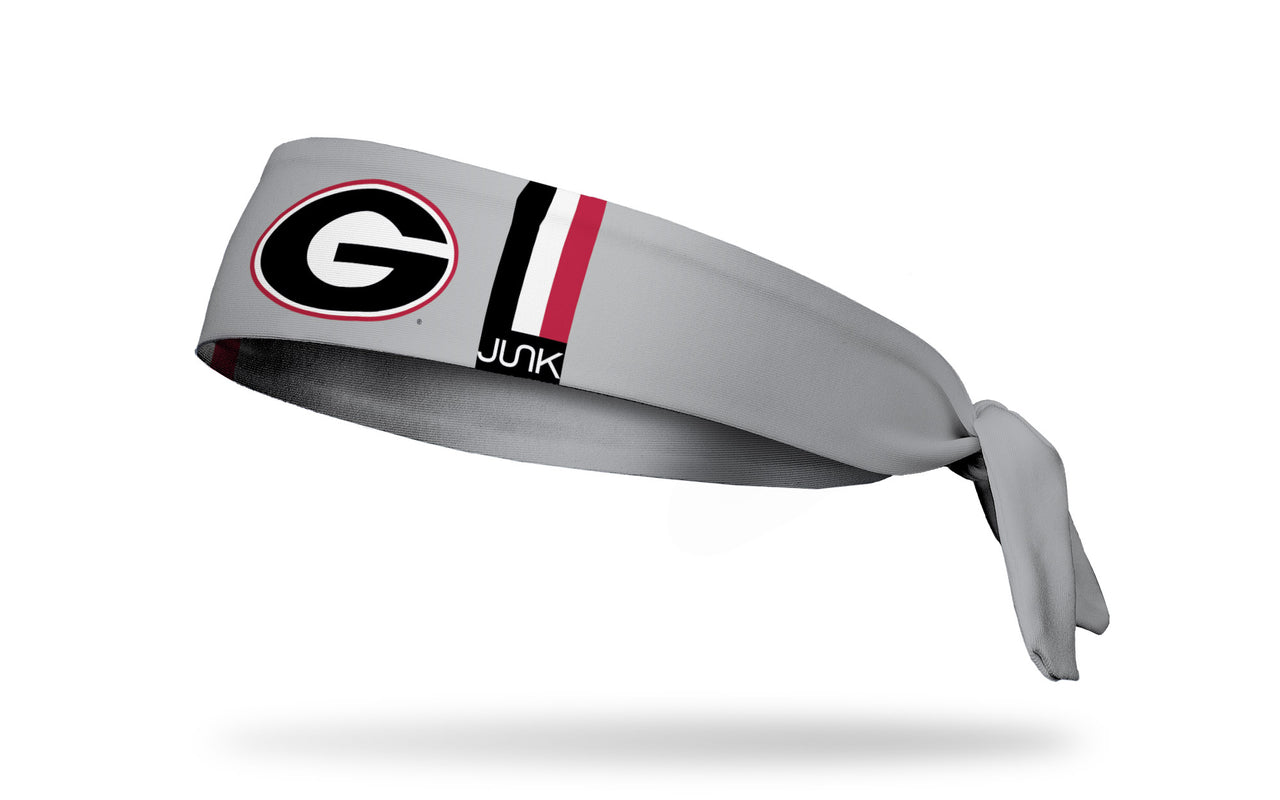 University of Georgia: Silver Britches Tie Headband - View 1