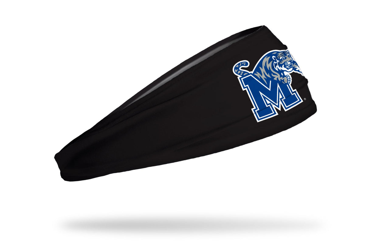 University of Memphis: Logo Black Headband - View 2