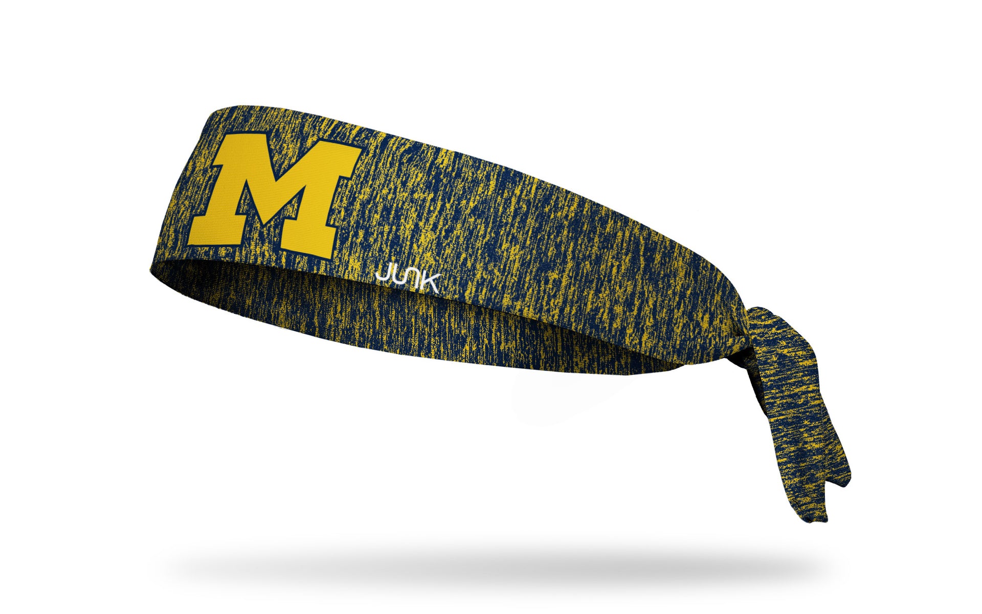 University of Michigan: Maize Logo Heathered Flex Tie Headband - View 1