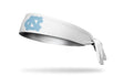 University of North Carolina: Logo White Flex Tie Headband - View 1
