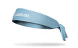 University of North Carolina: Wordmark Blue Flex Tie Headband - View 1