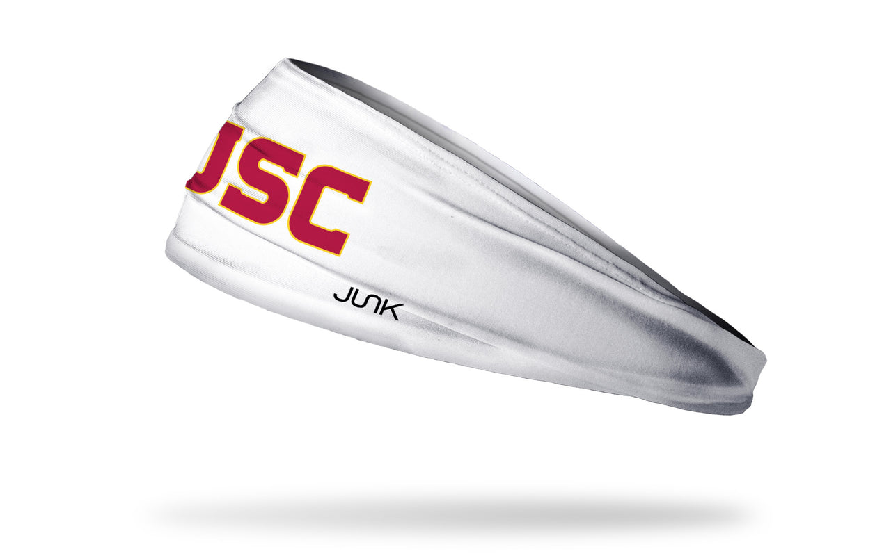 USC: USC White Big Bang Lite Headband - View 1