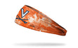 University of Virginia: Grunge Orange Big Bang Lite Headband - View 1