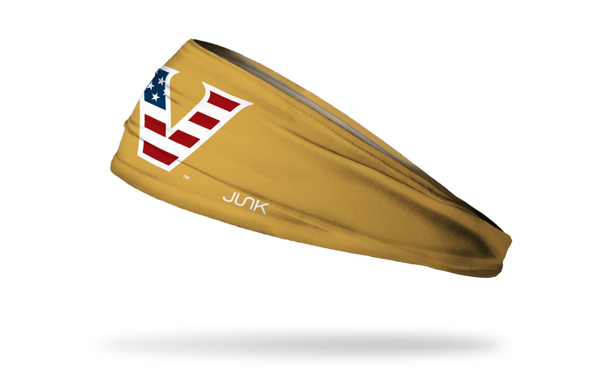 Vanderbilt University: Logo Flag Gold Big Bang Lite Headband - View 1