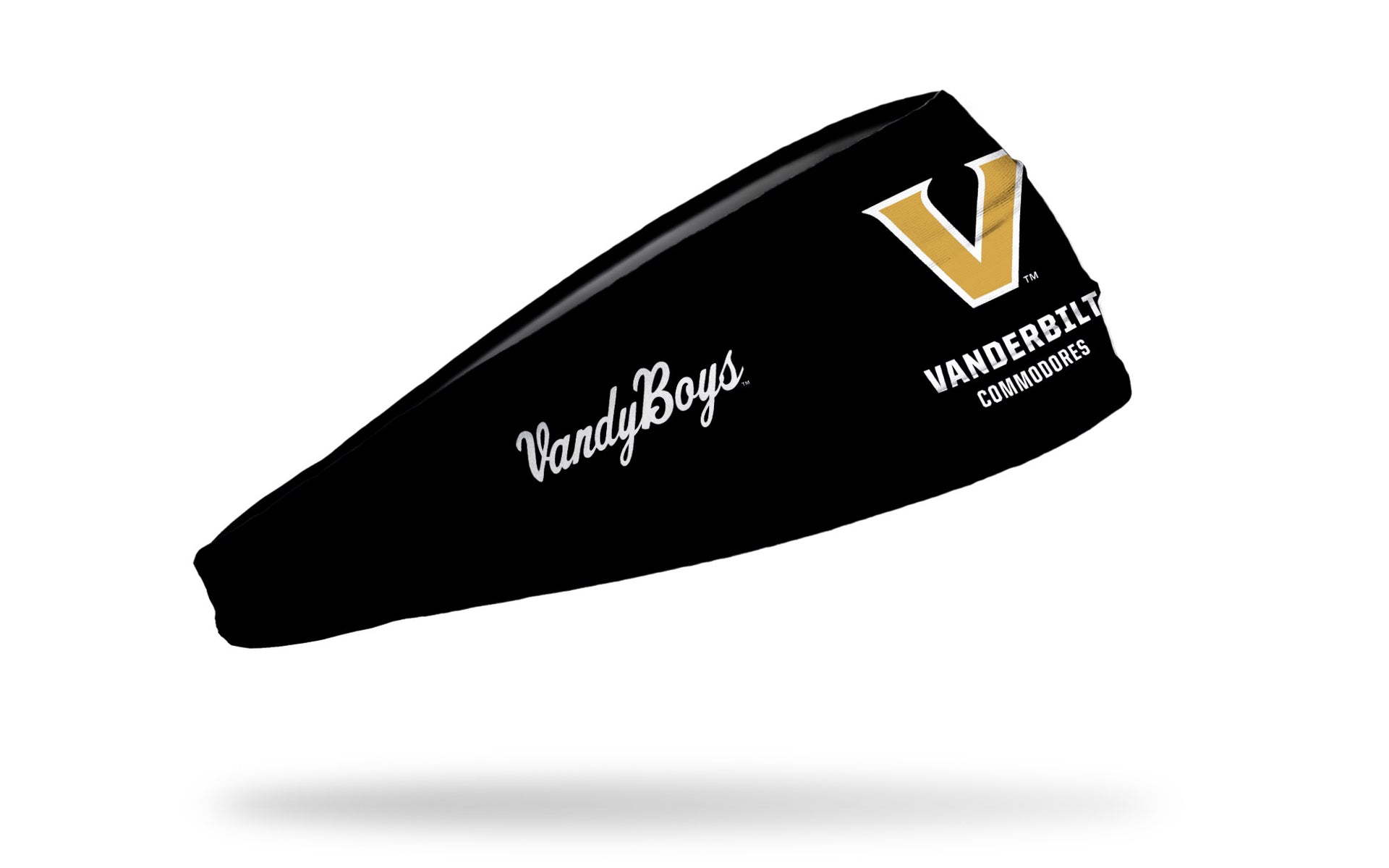 Vanderbilt University: Logo Baseball Wordmark Big Bang Lite Headband - View 2