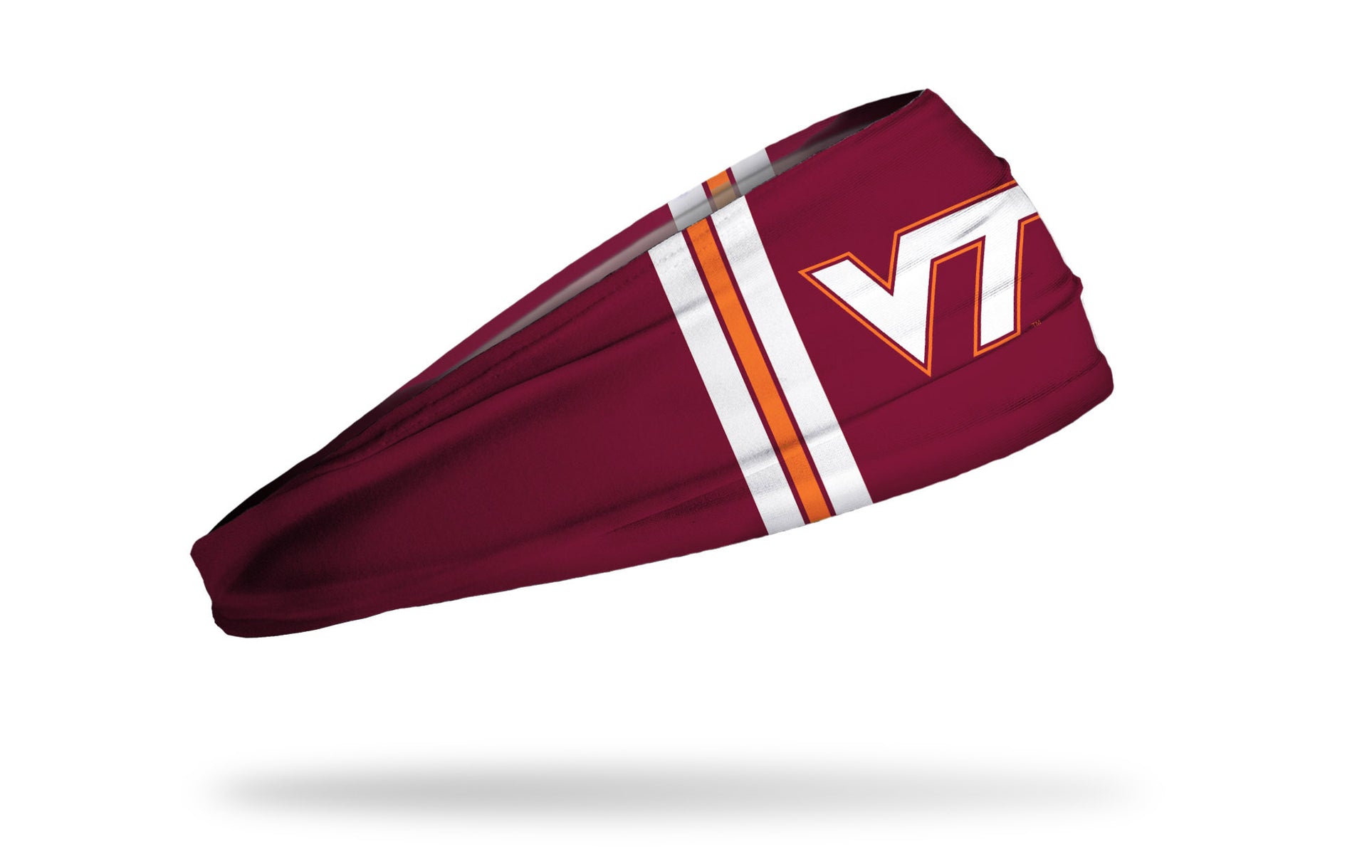 Virginia Tech: Helmet Maroon Big Bang Lite Headband - View 2