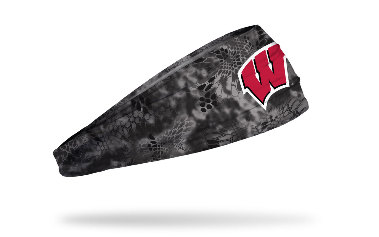 University of Wisconsin: Kryptek Typhon Logo Headband - View 2