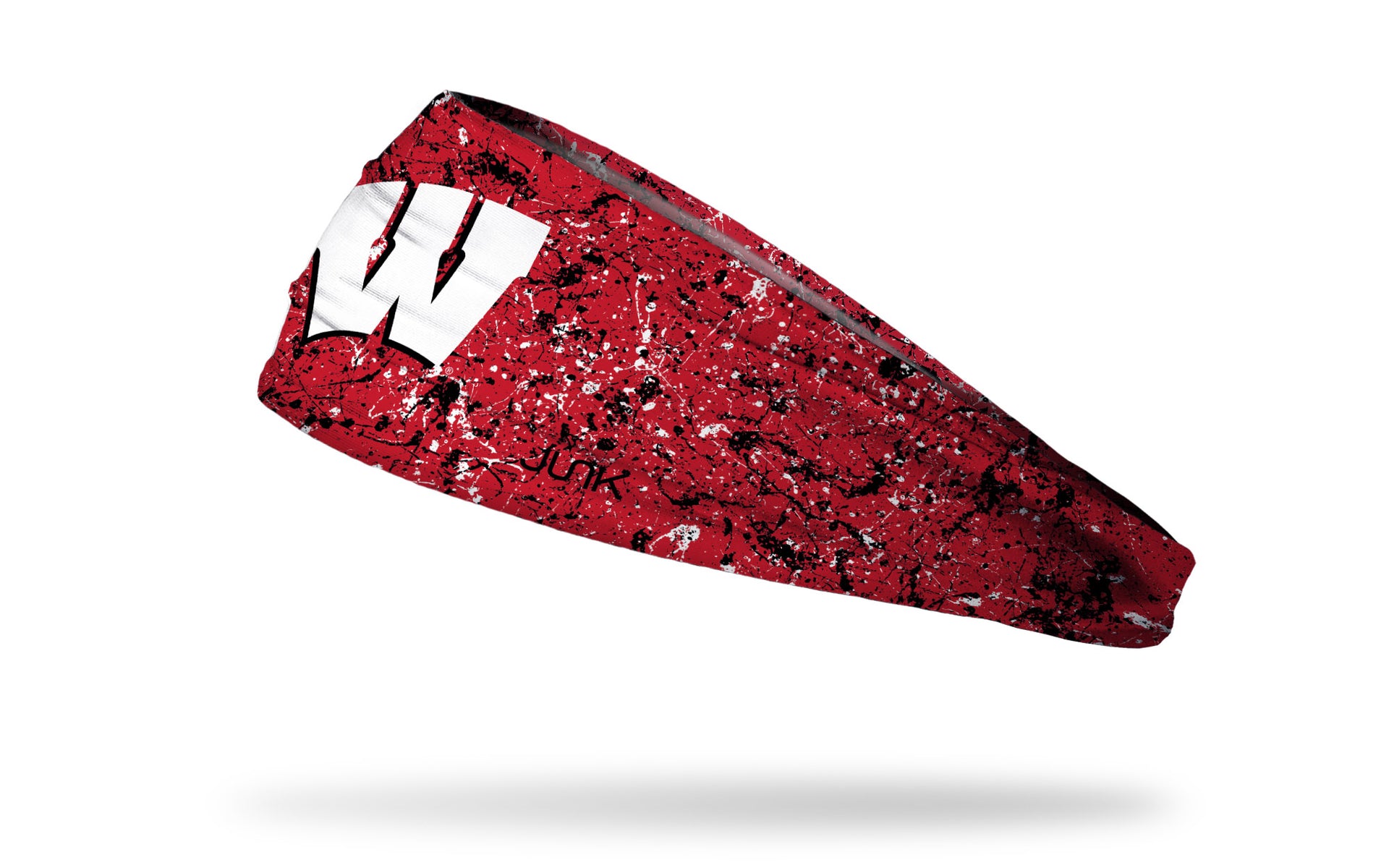University of Wisconsin: Splatter Cardinal Headband - View 1