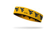 West Virginia University: Logo Yellow Baller Headband - View 1