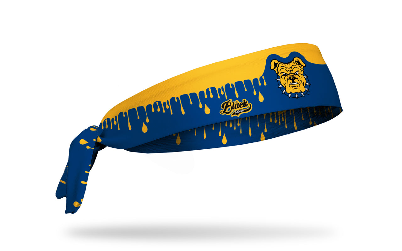 North Carolina A&T: Drip Tie Headband - View 2