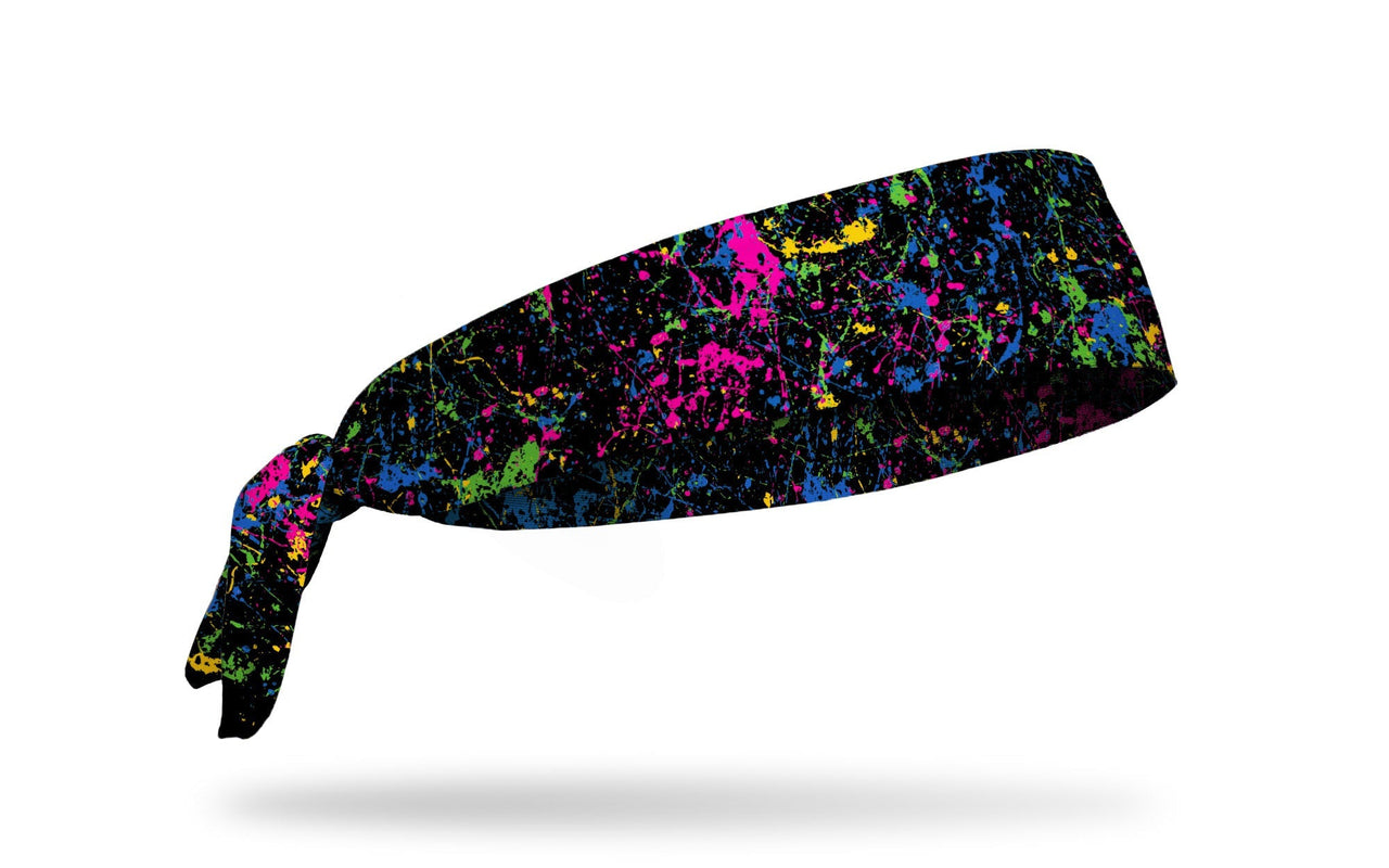 Nettled Neon Flex Tie Headband - View 2