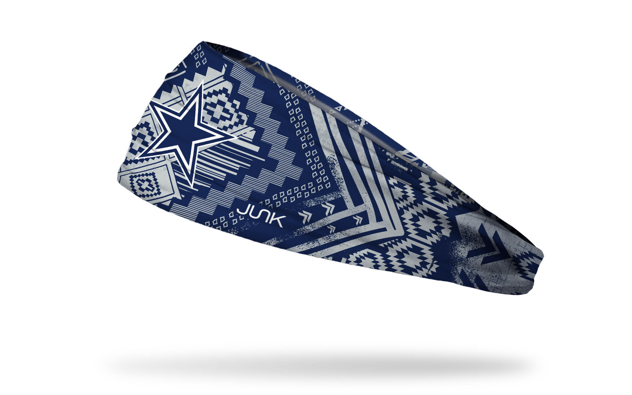 Dallas Cowboys: Aztec Big Bang Lite Headband - View 1