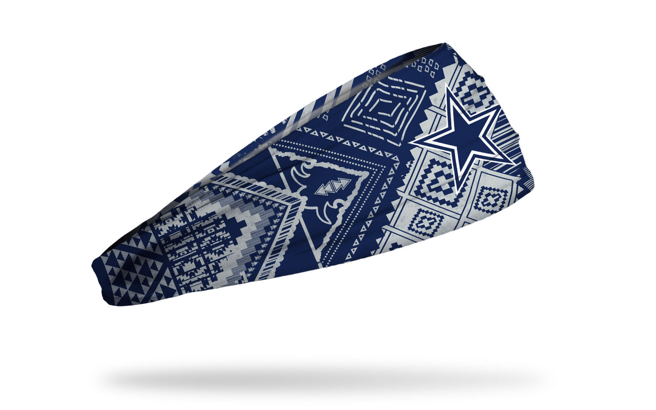 Dallas Cowboys: Aztec Big Bang Lite Headband - View 2