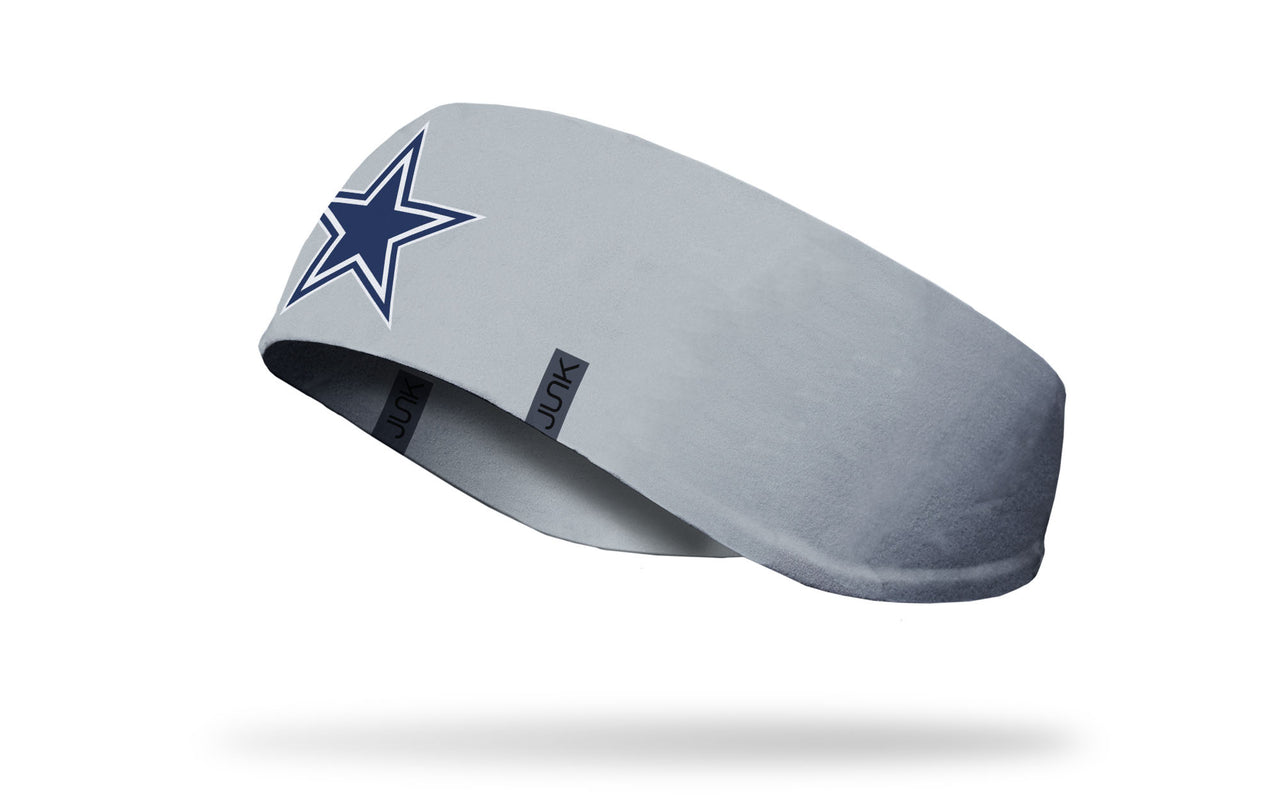 Dallas Cowboys: Logo Silver Ear Warmer - View 1