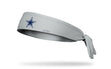 Dallas Cowboys: Logo Silver Flex Tie Headband - View 1