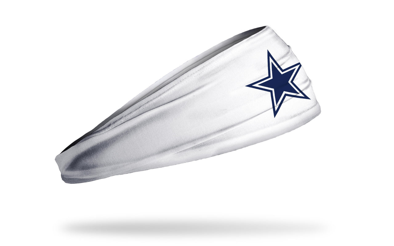 Dallas Cowboys: Logo White Headband - View 2