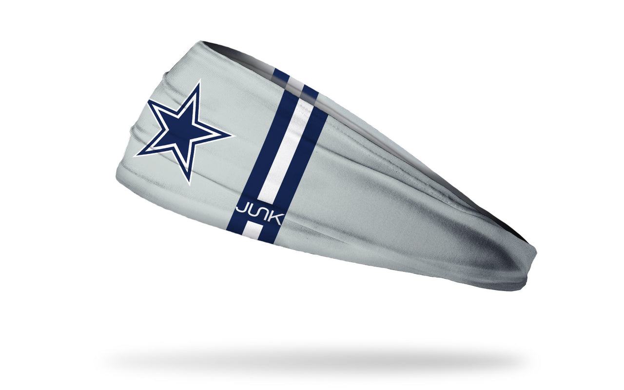 Dallas Cowboys: Silver Britches Big Bang Lite Headband - View 1