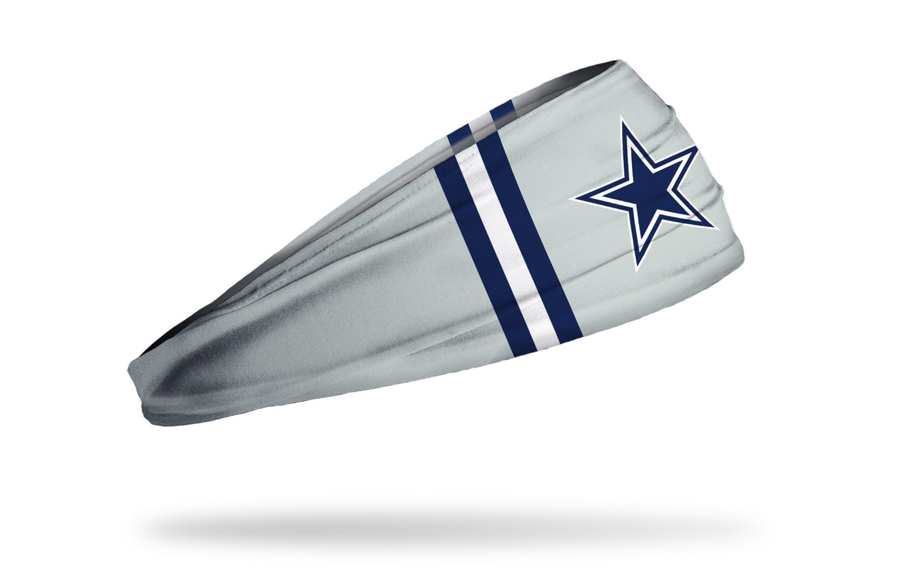 Dallas Cowboys: Silver Britches Big Bang Lite Headband - View 2