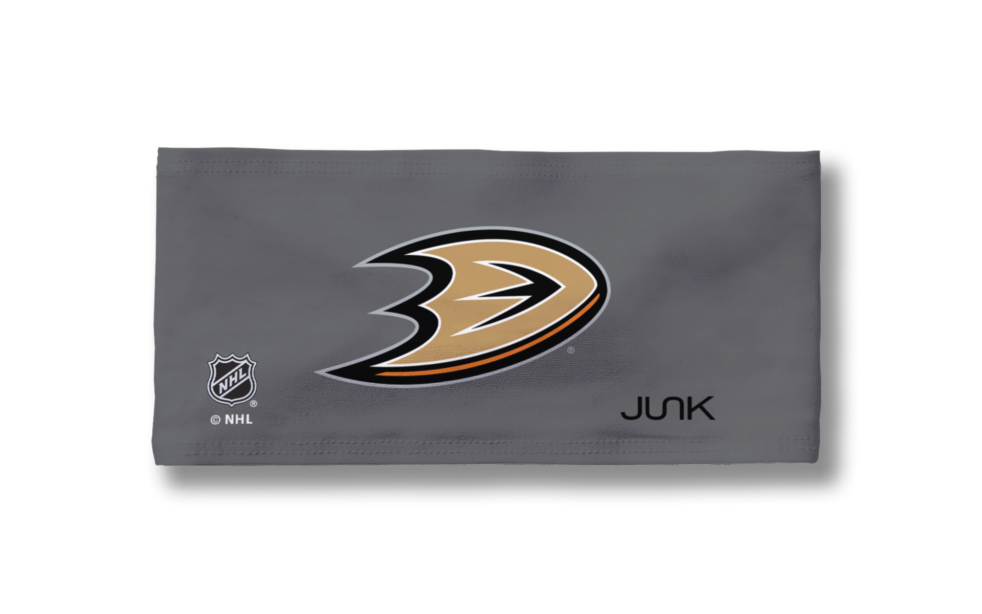 Anaheim Ducks: Logo Gray Headband - View 3